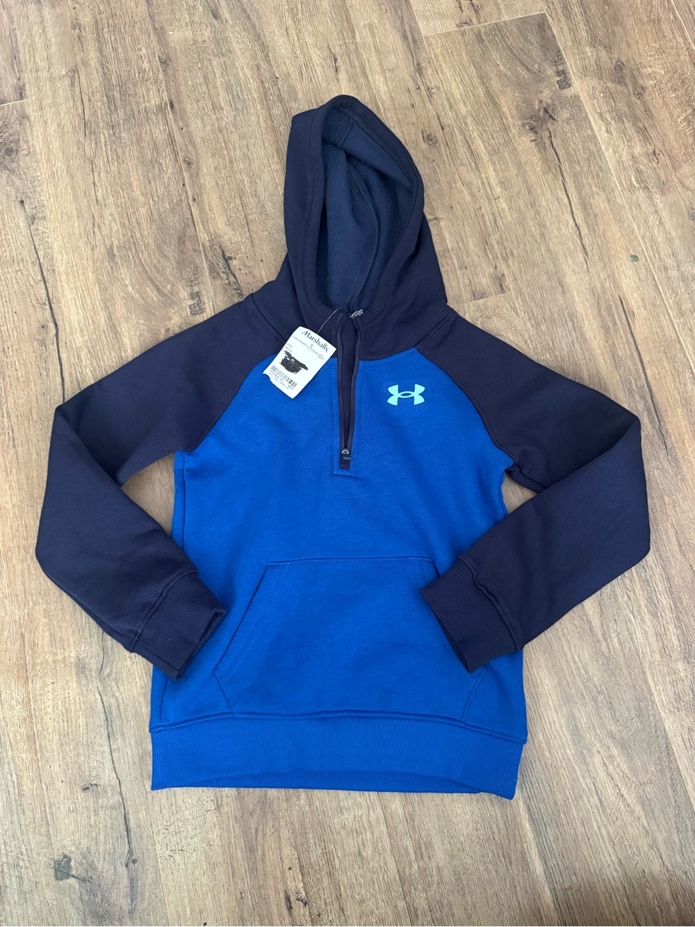 Under Armour Kids' Blue & Navy Pullover Hoodie